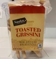 Mängden socker i Select toasted mini grissini breadsticks