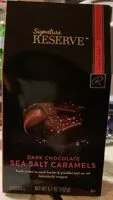 Mängden socker i Dark Chocolate Sea Salt Caramels
