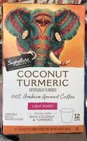 Mängden socker i Coconut turmeric coffee