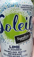 Mängden socker i Lime sparkling water