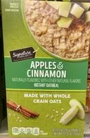 Mängden socker i Instant oatmeal Apples & Cinnamon