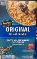 Mängden socker i Instant Oatmeal Cereal, Original