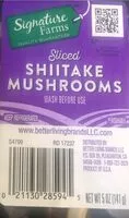 Mängden socker i Shiitake mushrooms