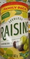 Mängden socker i Seedless Raisins
