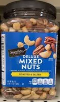 Mängden socker i Deluxe Roasted & Salted mixed nuts