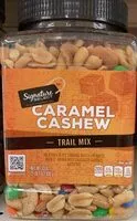 Mängden socker i Trail Mix caramel cashew