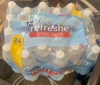 Mängden socker i Refreshe spring water
