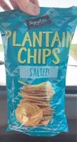 Mängden socker i Select salted plantain chips