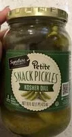 Mängden socker i Select kosher dill petite snack pickles