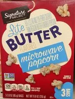 Mängden socker i Microwave Popcorn lite butter