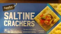 Mängden socker i Signature Select Saltine Crackers