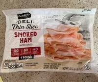 Mängden socker i Deli thin slice Smoked Ham