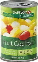 Mängden socker i Fruit Cocktail In Heavy Syrup
