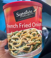 Mängden socker i French Fried Onions