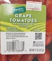 Mängden socker i Grape tomatoes
