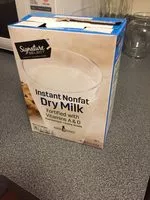 Mängden socker i Instant Nonfat Dry Milk