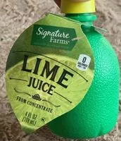 Mängden socker i Lime Juice From Concentrate