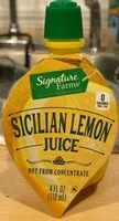 Mängden socker i Sicilian Lemon Juice