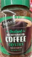 Mängden socker i Instant Decaffeinated COFFEE CRYSTALS