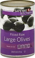 Mängden socker i Large Ripe Pitted Olives