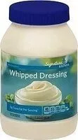 Mängden socker i Whipped Dressing