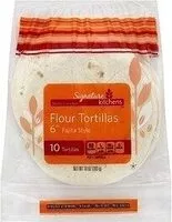 Mängden socker i Flour Tortillas