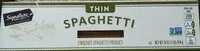 Mängden socker i Thin Spaghetti