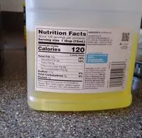 Mängden socker i 100% Vegetable Oil
