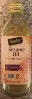 Mängden socker i Sesame oil refined