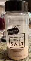 Mängden socker i Fine himalayan pink salt