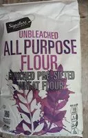 Mängden socker i Unbleached All Purpose Flour