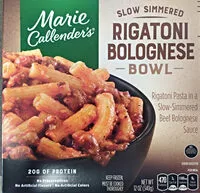 Mängden socker i Rigatoni Bolognese