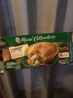Mängden socker i Turkey pot pies