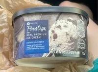 Mängden socker i prestige cookies &cream ice cream