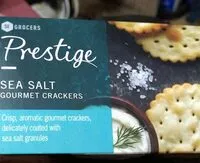 Mängden socker i Sea Salt gourmet crackers