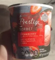 Mängden socker i strawberry sorbet