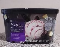 Mängden socker i Prestige Real Premium Ice Cream Blackberry Cheesecake