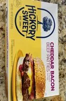 Mängden socker i Cheddar bacon beef patties