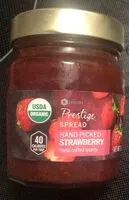 Mängden socker i Prestige spread hand picked strawberry