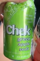 Mängden socker i Chek green apple soda