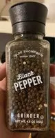 Mängden socker i Olde Thompson Black pepper