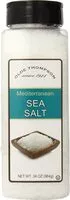 Mängden socker i Mediterranean sea salt