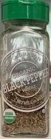 Mängden socker i Organic Black Pepper