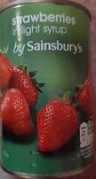 Mängden socker i Strawberries in light syrup