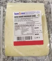 Mängden socker i Queso havarti madurado danes