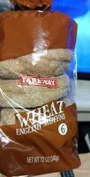 Mängden socker i Wheat English muffins