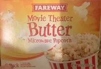 Mängden socker i Movie Theater Butter Microwave Popcorn