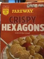 Mängden socker i Cripsy hexagon corn & rice cereal