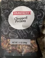 Mängden socker i Chopped Pecans