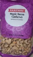 Mängden socker i Maple bacon cashews